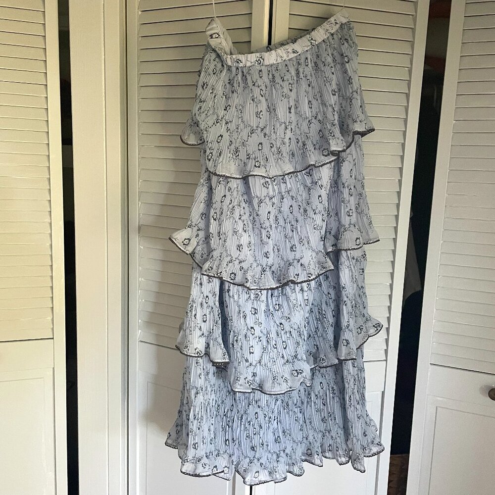 Anthropologie The Label Tiered Skirt